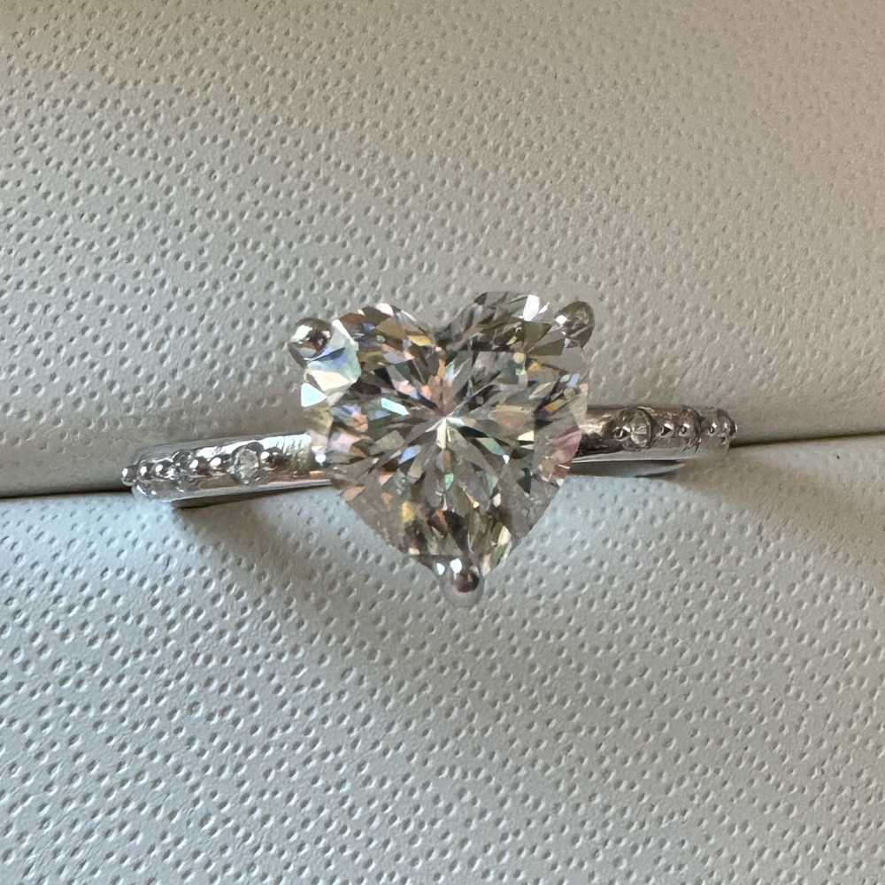 2 Ct Heart Ring - image 3